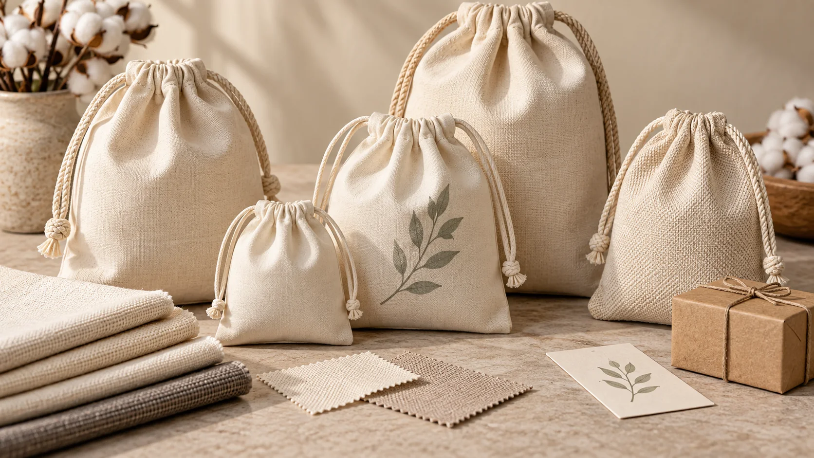 How To Choose A Drawstring Cotton Bags Exporter For USA And Canada Orders