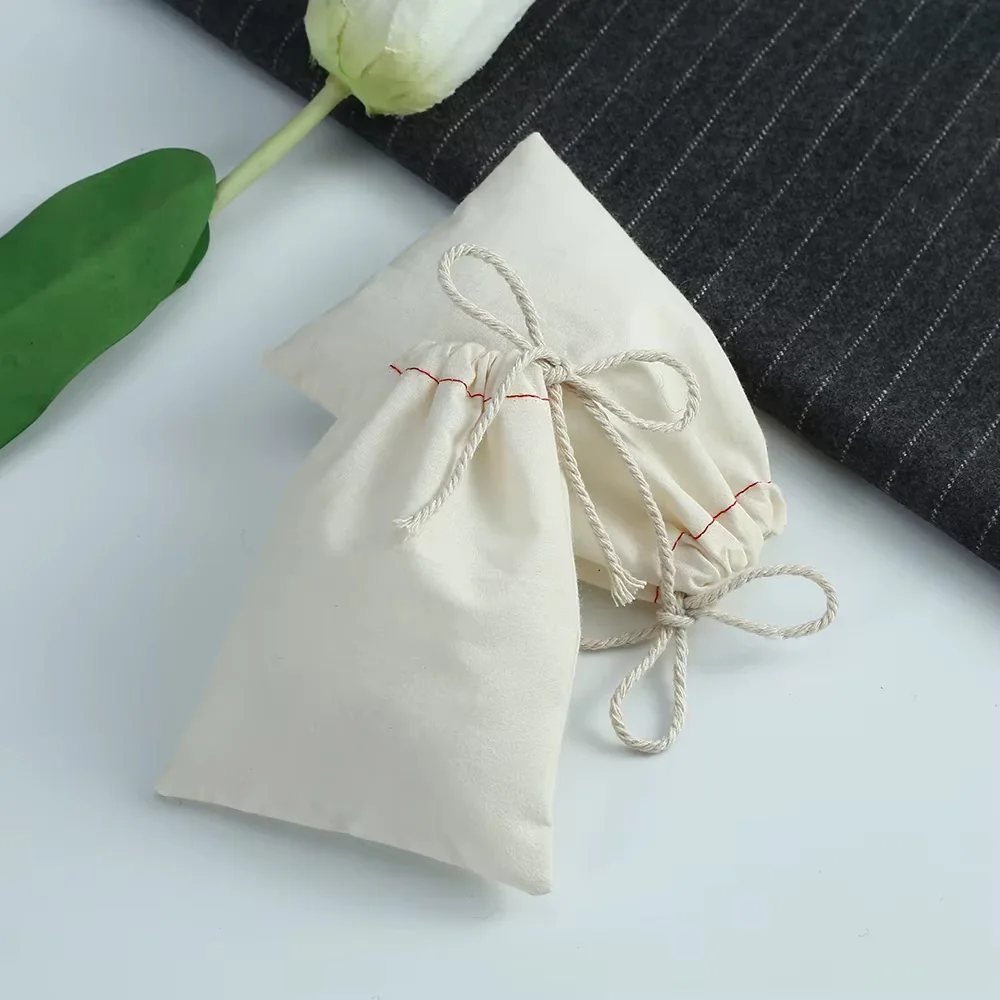 Custom Cotton Drawstring Favor Bag product view 2