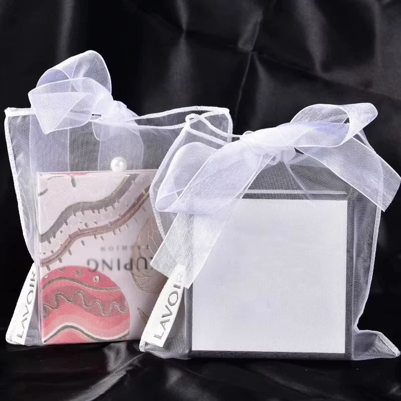 Organza packaging format for premium gifts and retail products