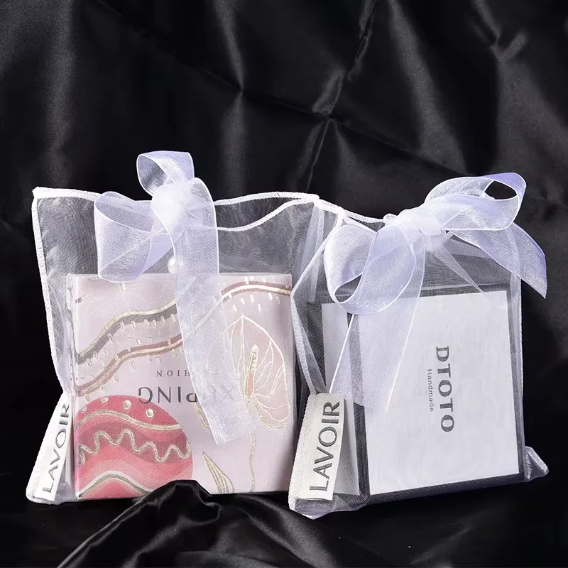 Organza Gift Bag With Satin Bow product view 2
