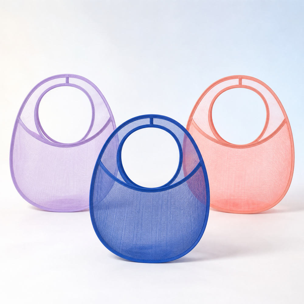 Round Organza Handle Gift Bag