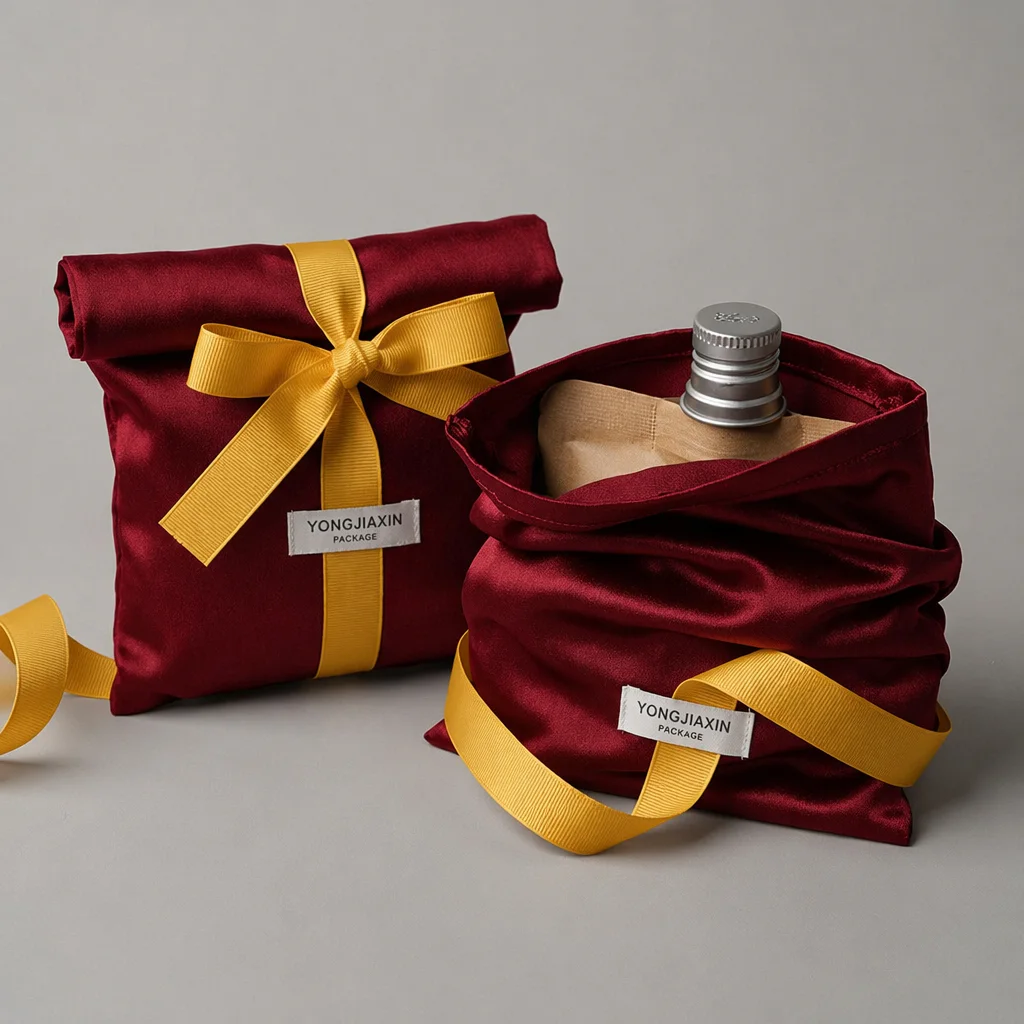 Custom Satin Rolled-Edge Bag product view 2