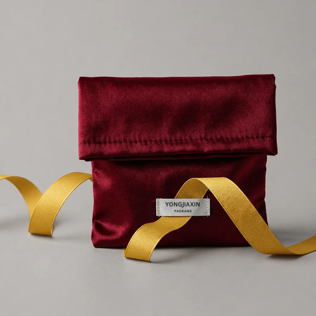 Custom Satin Rolled-Edge Bag product view 3